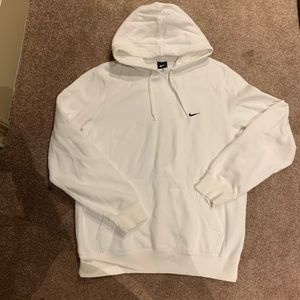 White Nike hoodie